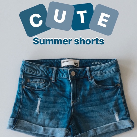 Light blue shorts - Picture 1 of 3